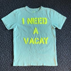 Boys Crewcuts appliqué t-shirt.